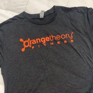 Orangetheory grey t shirt